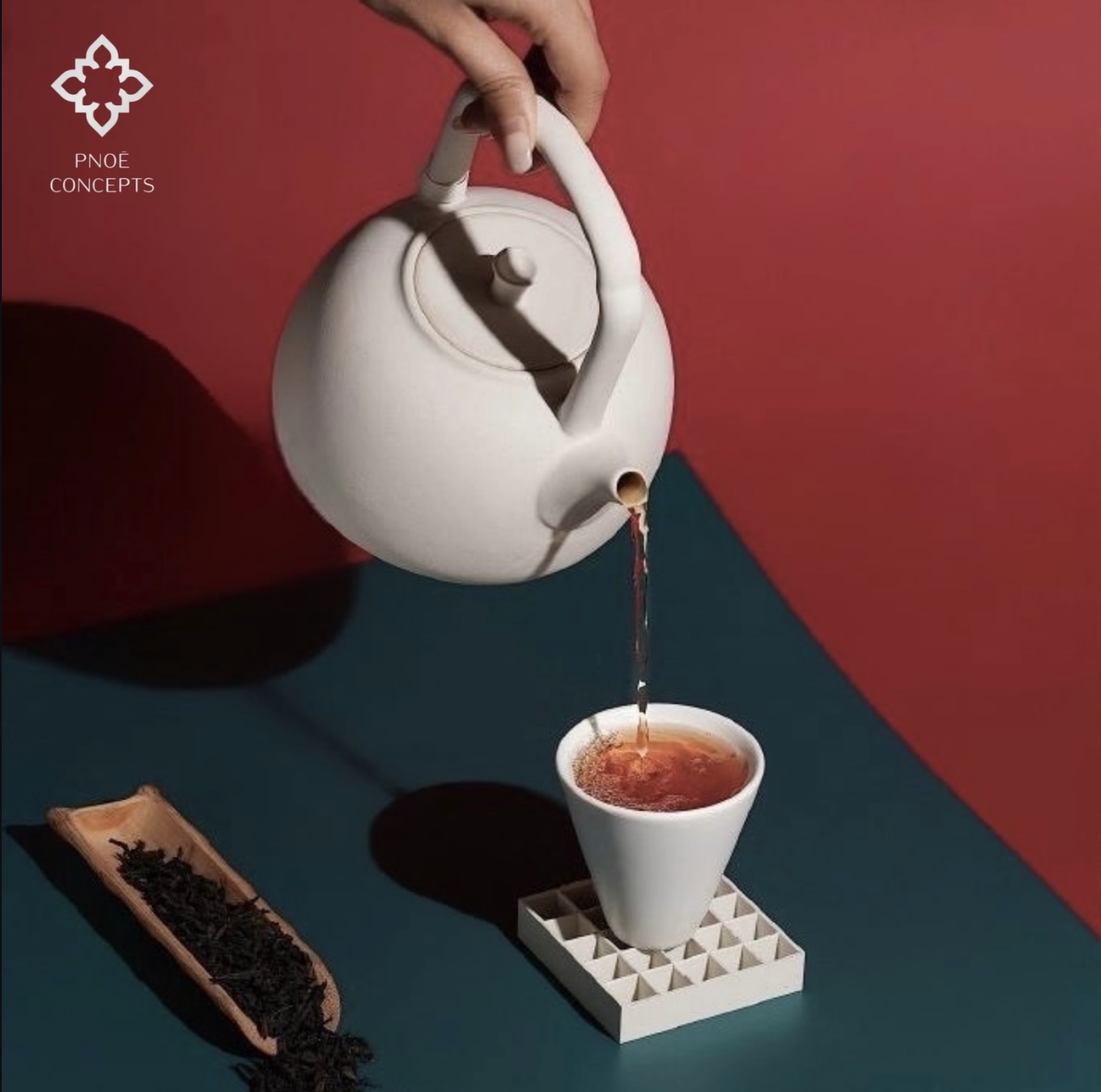 Tea and product styling visual